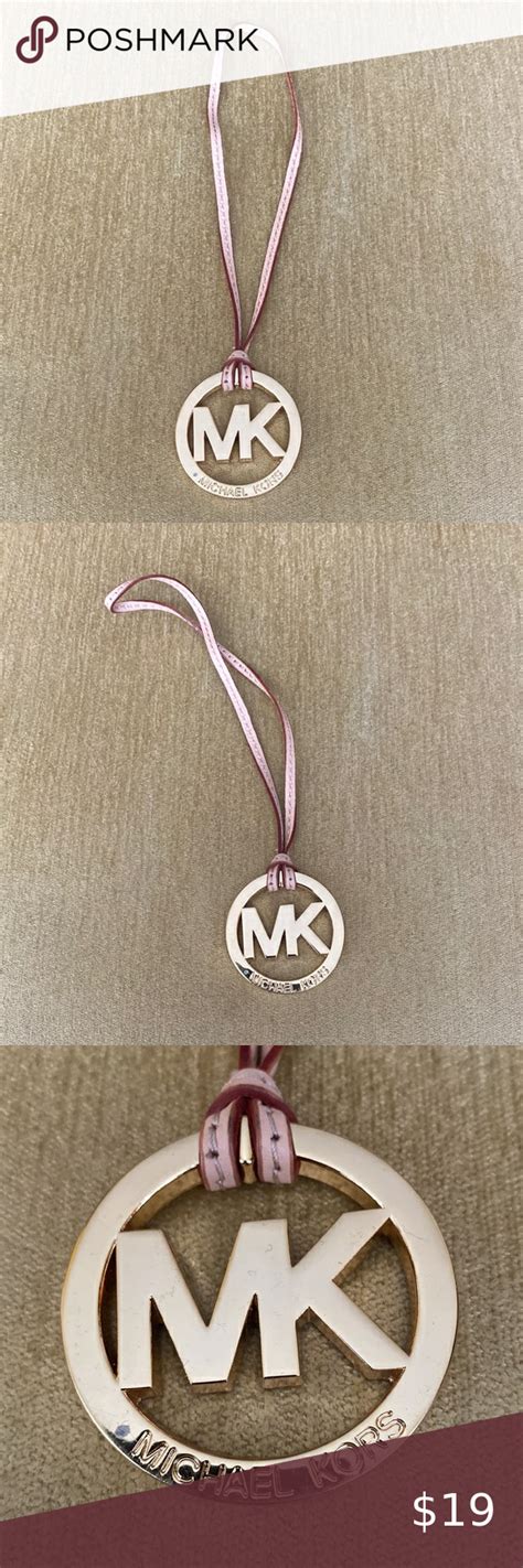 michael kors bar hang tag gold